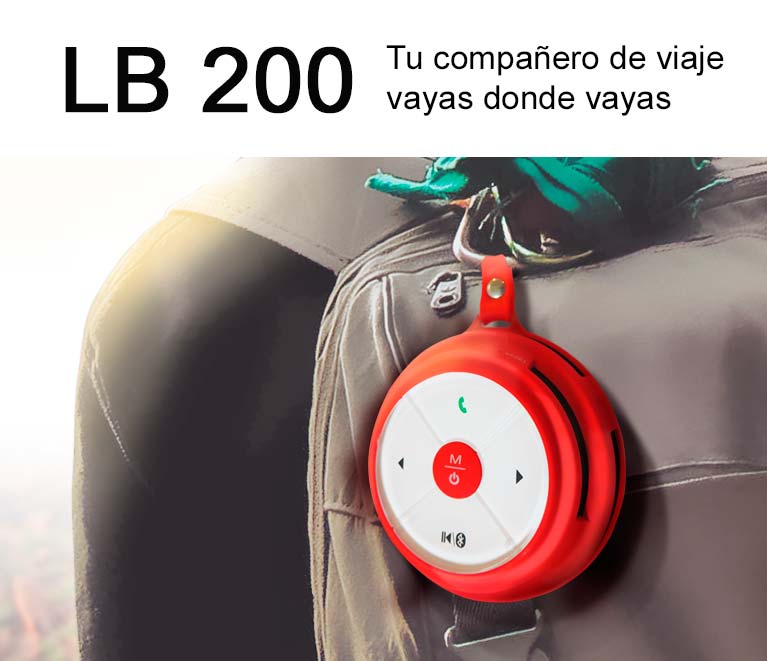 parlante inalámbrico bluetooth landbyte lb 200