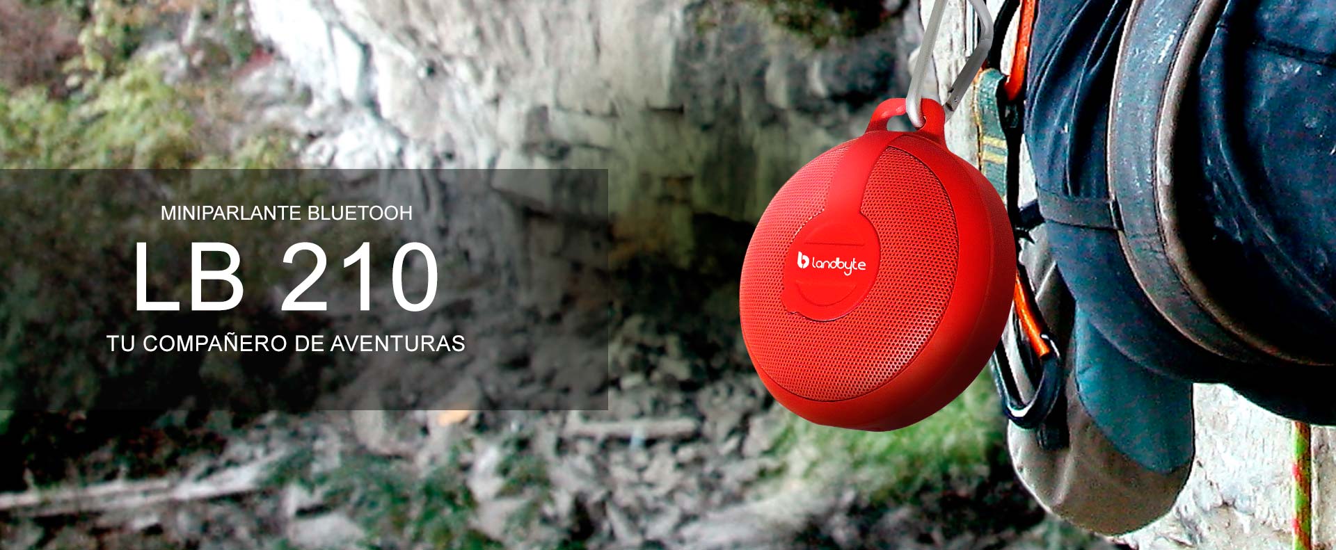 parlante inalámbrico bluetooth landbyte lb 210 altavoz