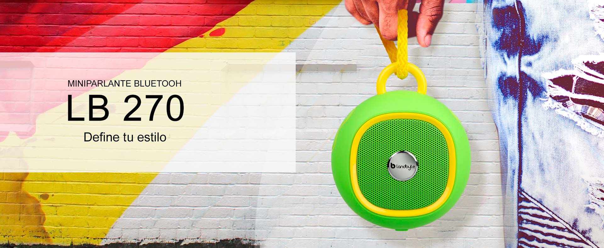 parlante inalambrico bluetooth landbyte lb 270